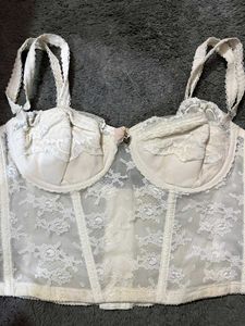 Imported White Corset Top