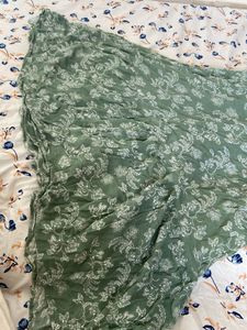 Floral Sage Maxi Dress