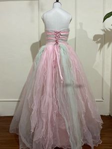 Elegant pastel Gown