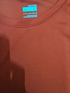 Red Nike Fit Dry Tshirt