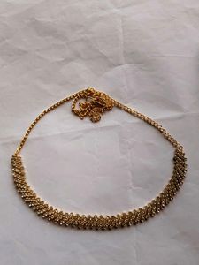 Sparkling Gold-Tone Necklace