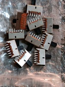 Sliding Switch 12 PIN 2 Position