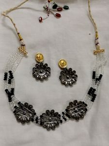 Brand New Set Kundan With Ad Diamond