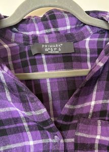 Purple Flannel From Primark