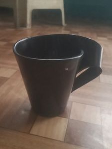 Black Plastic Cup ( microvave safe + BPA free ) Un