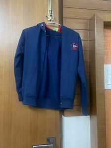 Blue Hoodie Jacket
