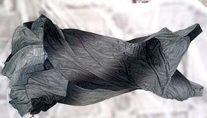 Elegant Grey Ombre Dress