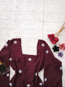 Corset Back Festive Kurti🫶🏻🦢