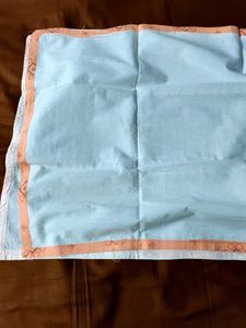 Peach Embroidered Kurta Set