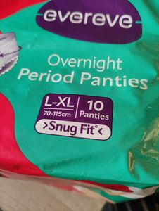 Evereve Overnight Period Panties L-XL
