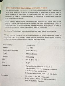 Ca Foundation Book( Check Description)