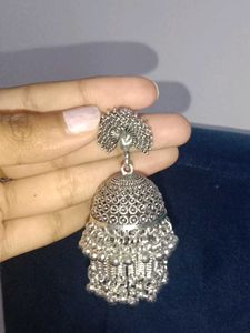 Oxidized Jhumka