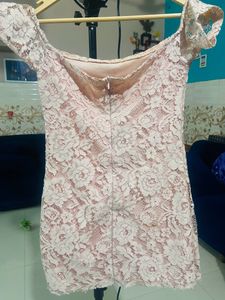 Peach Colour One Piece