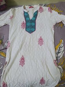 Elegant Embroidered Kurta