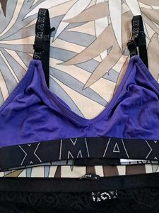 Combo Of Five  Bra  Short  Panty  Imported Fabric