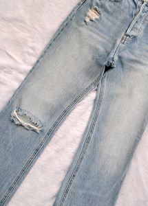 H&amp;M Ripped Bootcut Jeans