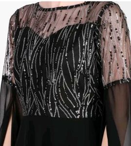 Elegant Black Maxi Dress