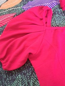 PINK Crop Top