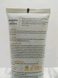 Plum Turmeric &amp; White Clay Face Wash