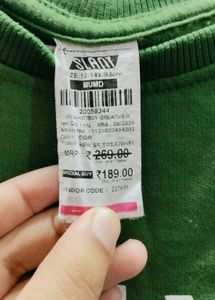 Green 'Great View' Sweatshirt