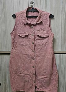 Pink Sleeveless Dress