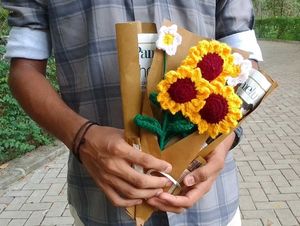 Crochet Sunflowers!