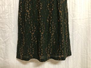 Yuppie Green Printed Midi Dress