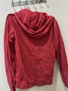 Nike Red Full-Zip Hoodie