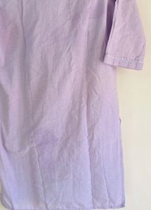 Lavender Kurta