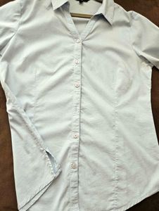 Formal Blue Shirt for Women