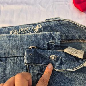 Y2K Micro Mini Denim Skirt