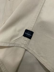 Calvin Klein Cream Color Shirt