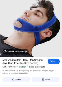 Blue Chin Strap