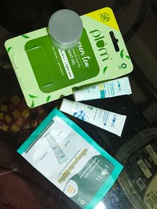 Facewash, Sunscreen, Night Cream, Conditioner, ..