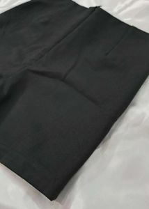 Black High-Waisted Shorts