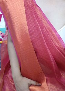 Soft Organza Festive Saree 😍