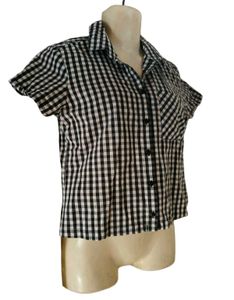 Semi Formal Black &amp; White Checks Shirt 😍