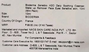 Bioderma Cleanser &amp; Brillare Neem Face Wash(Combo)