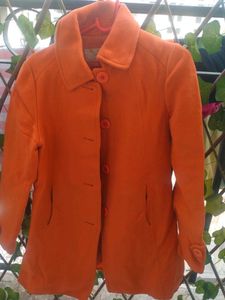 Chic Orange Coat