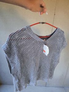 New 🔖Gray Knit Sleeveless Top