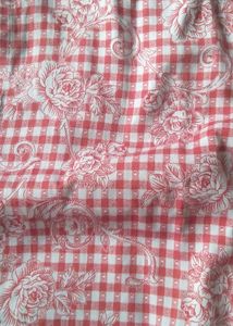 Floral Checkered Shirt