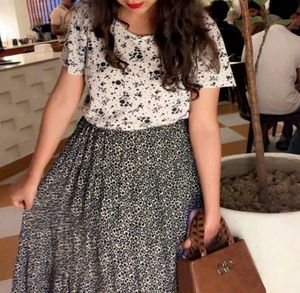 Printed Ethnic Skirt
