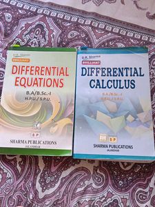 Differential Equations, Differentia Calculus