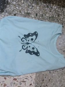 Butterfly Print T-Shirt