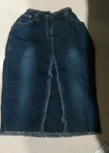 Chicoo Demin Skirt