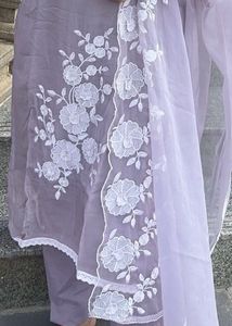 Organza Kurta Set