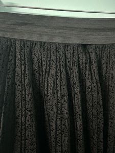 Elegant Black Lace/Mesh Short Skirt