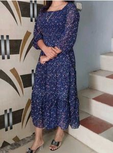 Floral Print Maxi Dress