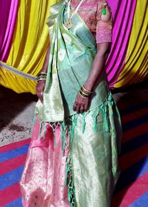 Pink Lehenga Choli with Dupatta, No Blouse