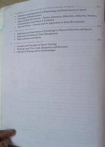 Class 11 Physical Education Book
